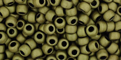 cc617 - toho beads 8/0 matt colour dark olive (10g)