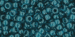 Buy cc7bdf - Toho beads 8/0 transparent frosted teal (10g)