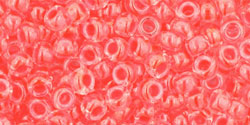 cc803 - Toho beads 8/0 luminous neon salmon (10g)