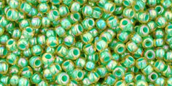 Buy cc1830 - Toho beads 11/0 rainbow light jonquil/ mint (10g)