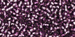 cc2219 - Toho beads 15/0 silver lined light grape (5g)