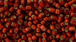 Buy cc25cf - Toho beads 15/0 silver lined frosted ruby(5g)