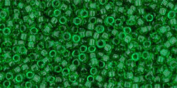 cc7b - Toho beads 15/0 transparent grass green (5g)