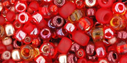 cc3208 - Toho beads mix momiji-red (10g)