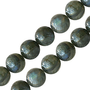 Buy Labradorite round beads 10mm strand