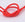 Beads wholesaler  - Heishi Beads 3mm Pate polymer Bright Red 45cm (1strand)