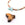 Beads Retail sales Whale Tail Pendant Carved Tiger Eye 15x13mm, hole: 1mm (1)