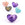 Beads wholesaler  - Heart Pendant Amethyst 20x16x9mm with bail - Hole: 1.5mm (1)