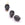 Beads Retail sales Bead Skull Imitation Hematite 10x8mm - Hole: 1mm (2)