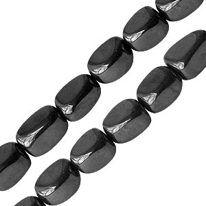 hematite nugget beads 11x16mm strand (1)