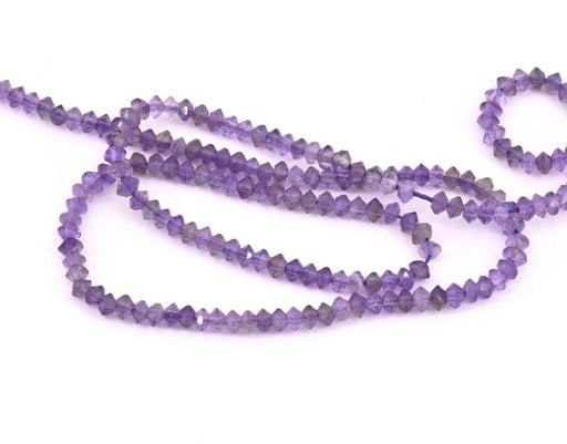 Beads Heishi chips Amethyst 2,5-3mm (1strand)