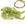 Beads wholesaler  - Peridot Rounded Chips Beads 6-10mm - hole: 0,6mm (22gr- 39cm)