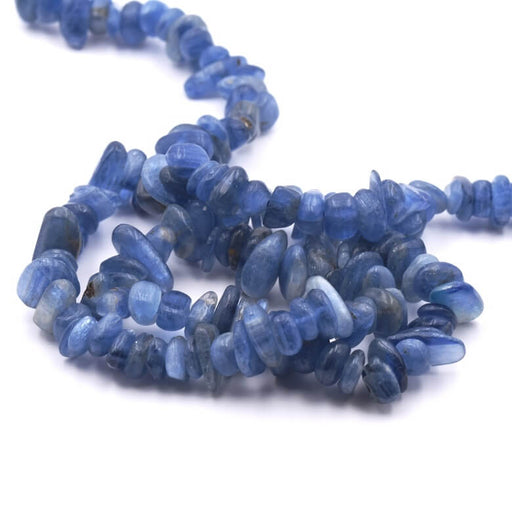 Chips beads Cyanite 5-10mm - hole: 0,8mm (1 strand 38cm)