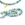 Beads wholesaler  - Heishi Rondelle Beads Amazonite - 6x3mm (1 Strand-19cm)