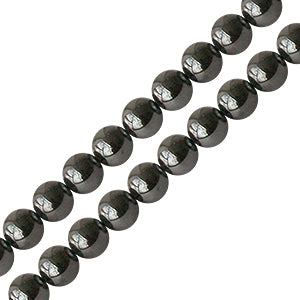 Hematite round beads 4mm strand (1)