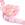 Beads wholesaler  - Round nugget bead pink quartz - 8-10mm - Hole: 1mm (1 Strand-39cm)