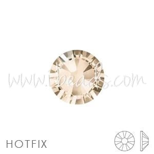 Rhinestone 2038 Hot Fix Flat Back Light Silk SS6 -2mm (80)