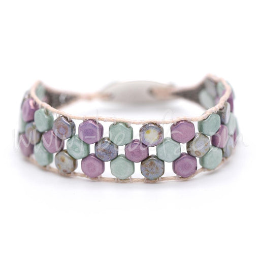 DIY Honeycomb Bracelet