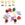Beads Retail sales Charms Gemstone Jade mixed colors FLASH beads 4mm + headpins golden plated quality (10)
