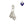 Beads Retail sales Pendant pinch bails metal silver plated 10mm (2)