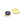 Beads Retail sales Link connector Lapis Lazuli set with 12mm gold plated zircon (1)