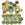 Beads wholesaler  - Honeycomb beads 6mm topaz gold rainbow (30)