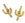 Beads wholesaler  - Raw brass pendant cactus for SS20 4.8mm flatback (1)