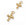 Beads Retail sales Charm, pendant cross gold Plated 18K 12mm (1)