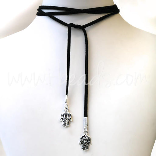 DIY Hamsa Choker