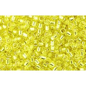 Buy cc32 - Toho Treasure beads 11/0 silver lined lemon (5g)