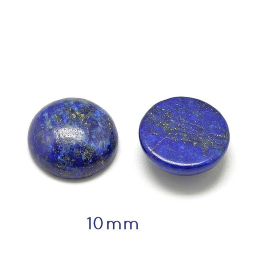 Round cabochon natural lapis lazuli 10mm (1)