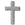Beads wholesaler  - Hammertone cross link silver plated 25x40mm (1)