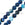 Beads Retail sales Stripe Agate Blue Round beads 6mm strand (1)