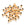 Beads Retail sales Stainless Steel round Beads, Golden, 4mm -hole 1,5 (25)