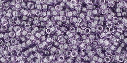 cc19 - Toho beads 15/0 round Transparent sugar Plum (5gr)