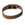 Beads wholesaler  - Leather cuff with brass clasp tan (1)