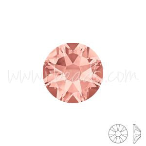 Swarovski 2088 flat back rhinestones blush rose ss16-3.9mm (60)