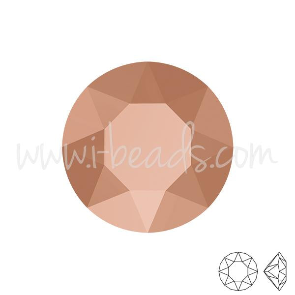 Swarovski 1088 xirius chaton crystal rose gold 8mm-ss39 (3)