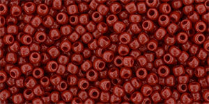 cc45 - Toho beads 11/0 opaque pepper red -250gr