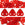 Beads wholesaler  - 2 holes CzechMates triangle siam ruby 6mm (10g)