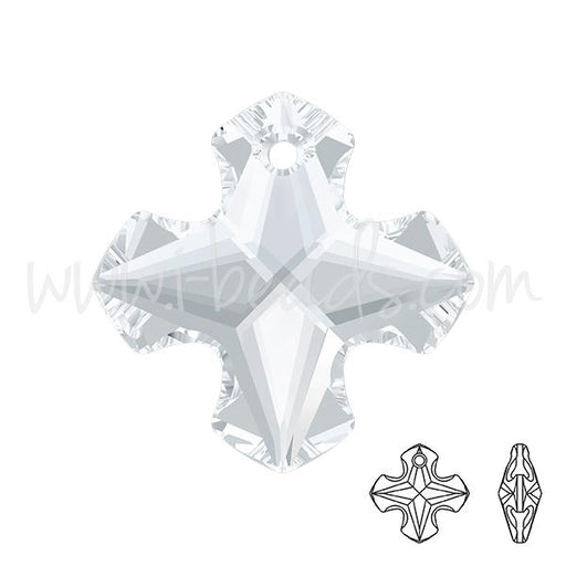 Swarovski 6867 Greek cross pendant crystal 14mm (1)