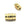 Beads wholesaler  - Stainless Steel large tube Gold 10x15mm hole 4mm (1)