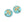Beads Retail sales Czech pressed glass beads Dragonfly aqua blue transp matte white core and gold 12mm (2)