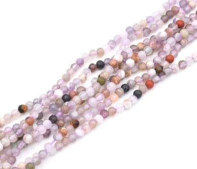 Natural jade Round Beads 3mm appx 140 beads hole:0.6mm (1 strand)