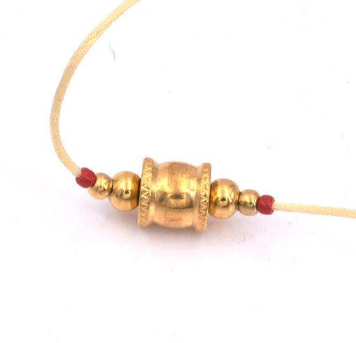 DIY: Tibetan style shocker with steel beads.