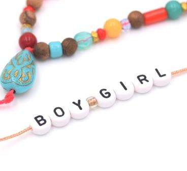 Buy Word BOY-GIRL -7 letter beads 7mm (1 word)