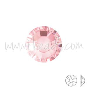 Swarovski 2088 flat back rhinestones light rose ss16-3.9mm (60)