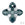 Beads Retail sales Swarovski 6868 cross tribe pendant graphite light chrome Z 24mm (1)