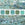 Beads Retail sales 2 holes CzechMates tile bead Twilight Aquamarine 6mm (50)