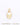 Beads wholesaler  - Gold plated 3 micron skull 10mm with ring (1)